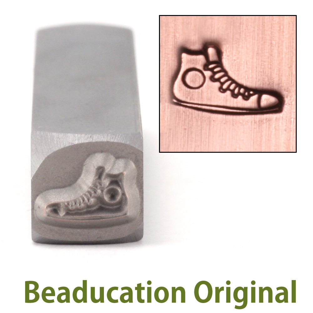 Metal Stamping Tools Sneaker Metal Design Stamp, 7mm - Beaducation Original